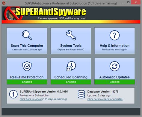SUPERAntiSpyware Professional X 